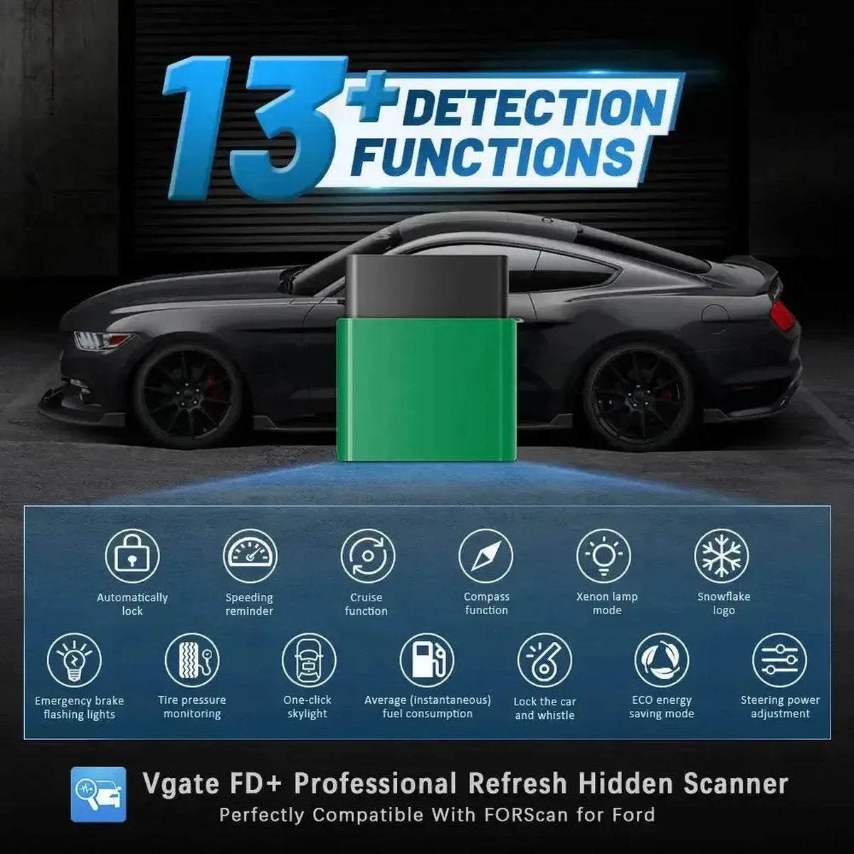 Vgate vLinker FD+ | ELM327-rozhraní (Bluetooth 4.0)