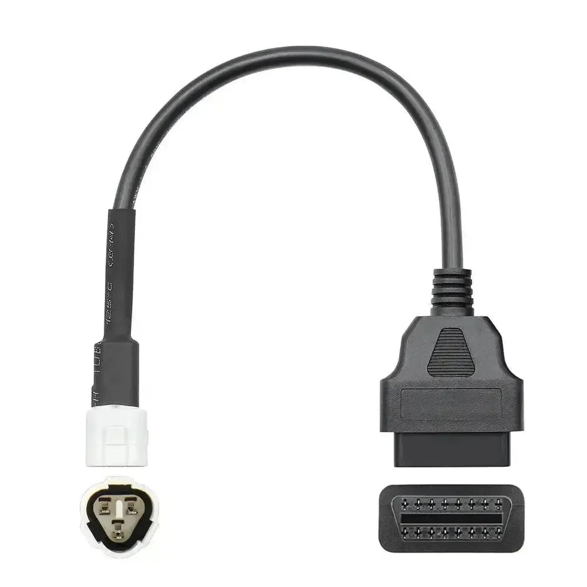Yamaha 3-pin OBD – 16-pin OBD2 adaptérový kabel | Motocykl